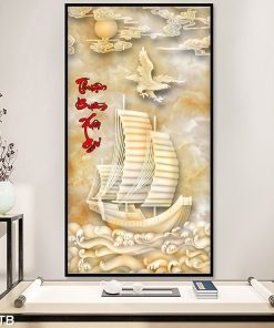 Tranh tráng gương thuận buồm xuôi gió