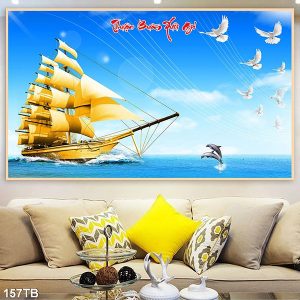 Tranh thuận buồm xuôi gió TT0880