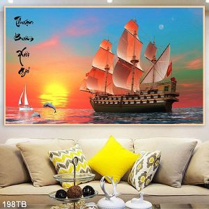 Tranh thuận buồm xuôi gió TT0888