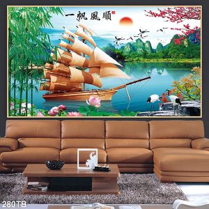 Tranh thuận buồm xuôi gió TT0913