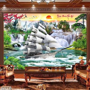 Tranh thuận buồm xuôi gió TT0936