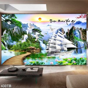 Tranh thuận buồm xuôi gió TT0937