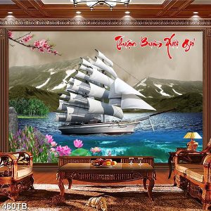 Tranh thuận buồm xuôi gió TT0946