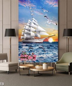 Tranh tráng gương thuận buồm xuôi gió