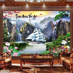 Tranh thuận buồm xuôi gió TT0953