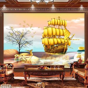 Tranh thuận buồm xuôi gió TT0955