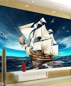 tranh tráng gương thuận buồm xuôi gió TT0983