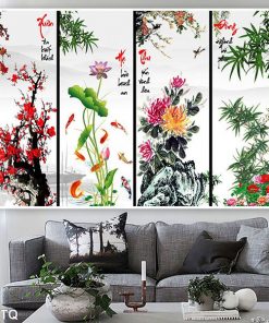 tranh xuân hạ thu đông TT0992