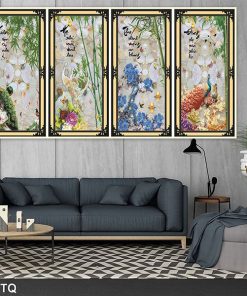 tranh xuân hạ thu đông TT0994