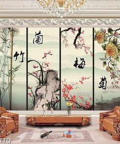 tranh mai lan cúc trúc TT1031