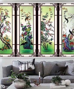tranh xuân hạ thu đông TT1069