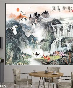 tranh sơn thủy TT1104