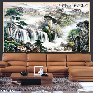 Tranh phong cảnh sơn thủy hữu tình TT1118