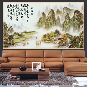 Tranh phong cảnh sơn thủy hữu tình TT1119