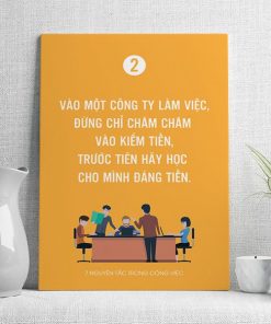 Vào một công ty làm việc đừng chỉ chăm chăm vào kiếm tiền trước tiên hãy học cho mình đáng tiền