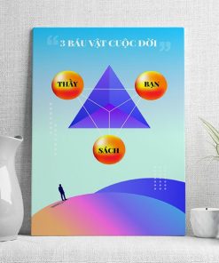 3 báu vật cuộc đời: thầy, bạn, sách mẫu 2