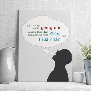 Ai cũng có một giọng nói