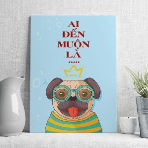 Ai đến muộn là chó