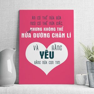 Ăn có thể nửa bữa, ngủ có thể nửa giấc nhưng không thể đi nửa đường chân lý