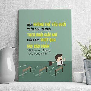 Bạn không thể yếu đuối trên con đường theo đuổi giấc mơ