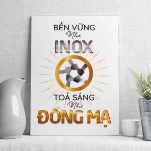 Bền vững như inox tở sáng như đồng mạ