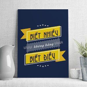 Biết nhiều không bằng biết điều