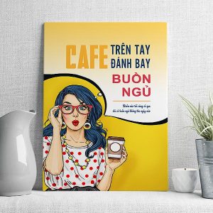 Café trên tay đánh bay buồn ngủ