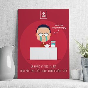 Cá không ăn muối cá ươn nhân viên troll sếp lương thường không tăng