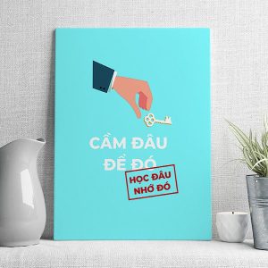 Cầm đâu để đó học đâu nhớ đó