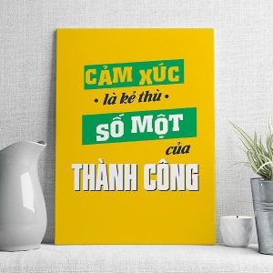 Cảm xúc là kẻ thù số một của thành công