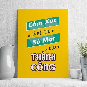 Cảm xúc là kẻ thù số một của thành công mẫu 2