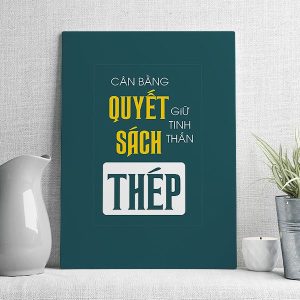 Cân bằng quyết sách giữ tình thần thép