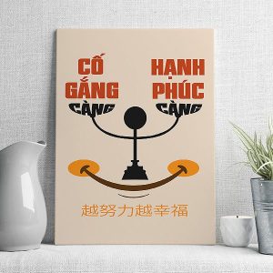 Càng cố gắng càng hạnh phúc
