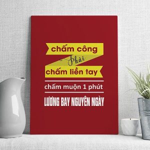 Chấm công phải chấm liền tay chấm muốn 1 phút lương bay nguyên ngày