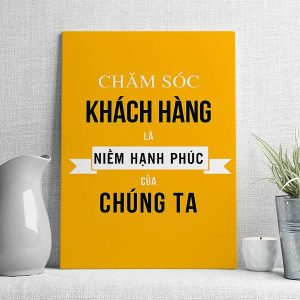 Chăm sóc khách hàng là niềm hạnh phúc của chúng ta