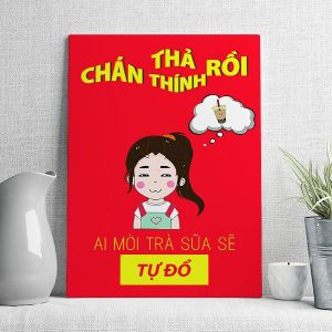 Chán thả thính rồi ai mời trà sữa sẽ tự đổ
