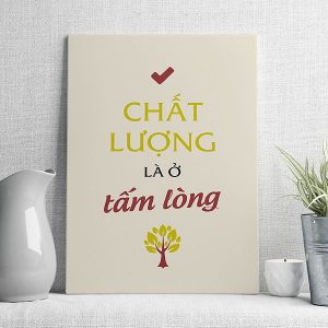 Chất lượng là ở tấm lòng mẫu 2
