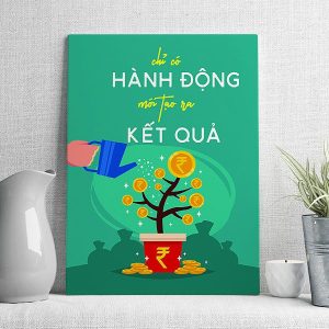 Chỉ có hành động mới tạo ra kết quả mẫu 3