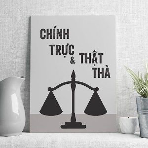 Chính trực và thật thà mẫu 3