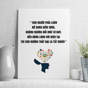 Con người phải luôn bổ sung kiến thức