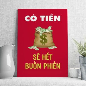 Có tiền sẽ hết buồn phiền