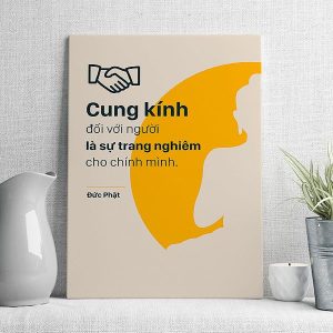 Cung kính đối với người là sự trang nghiêm cho chính mình