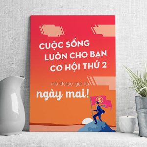 Cuộc sống luôn cho bạn cơ hội thứ 2 nó được gọi là ngày mai