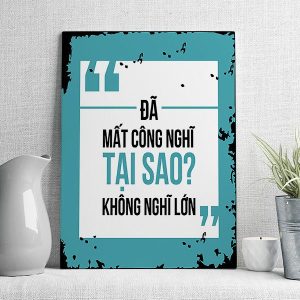 Đã mất công nghĩ tại sao không nghĩ lớn