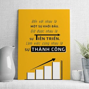 Đến với nhau là một sự khởi đầu giữ được nhau là sự tiến triển