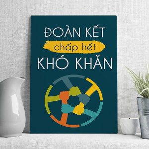 Đoàn kết chấp hết khó khăn