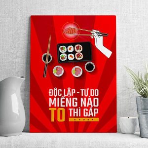 Độc lập tự do miếng nào to thì gắp