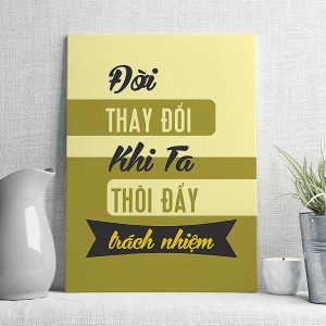 Đời thay đổi khi ta thổi đẩy trách nhiệm