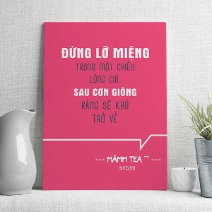 Đừng lỡ miệng trong một chiều lộng giờ sau sơn giông răng sẽ khó trở vè