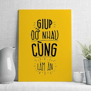 Giúp đỡ nhau cùng làm ăn